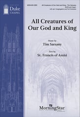 All Creatures of Our God and King SATB choral sheet music cover